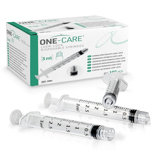 MediVena MediVena 2008 Luer-Lock Syringes Disposable 30ml 3-part Supplies reLink Medical