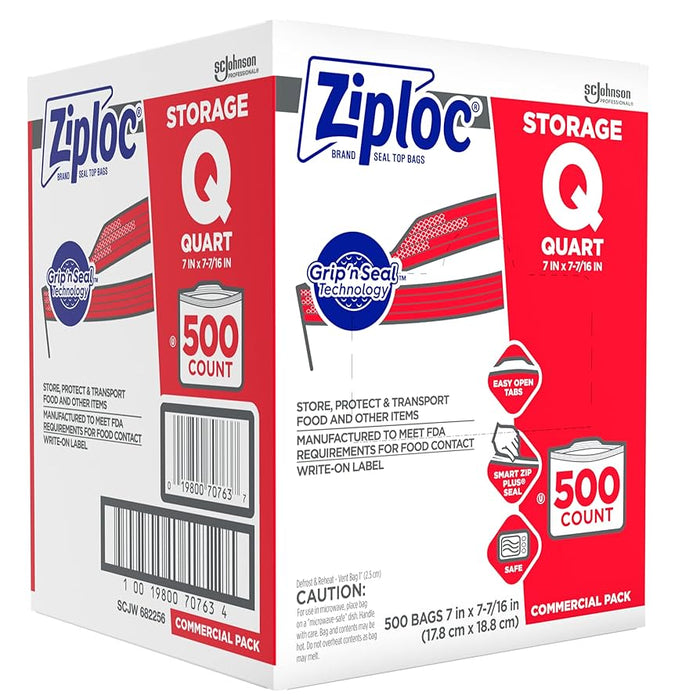 SC Johnson Consumer SC Johnson Consumer 364899 Ziploc Storage Bags 1qt Supplies reLink Medical