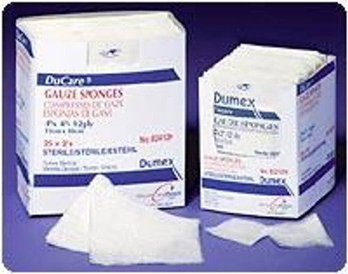 Gentell Gentell 82812 Gauze Sponge Woven 8" x 4" 12-Ply Sterile 2„¢s Supplies reLink Medical