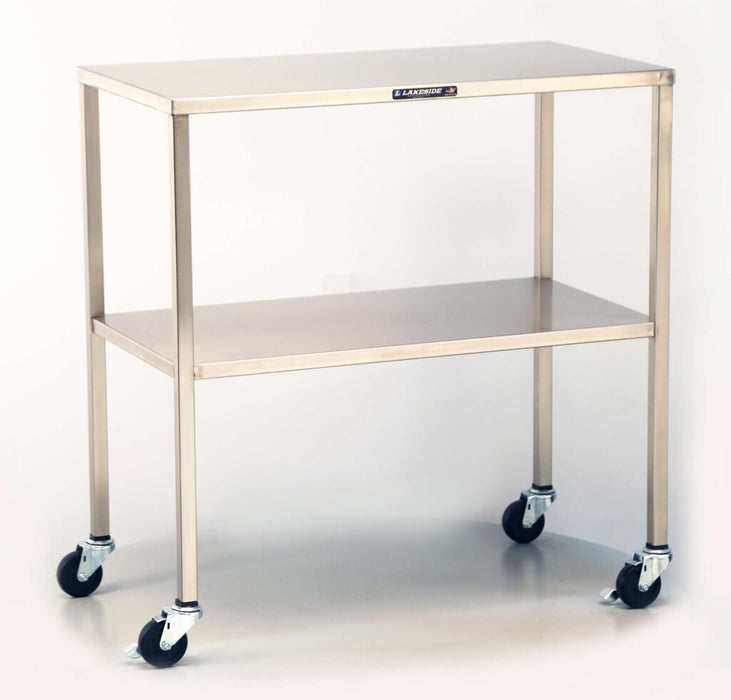 Lakeside Manufacturing, Inc. Lakeside Manufacturing Inc. 8353 Instrument Table & Shelf 16"W Medical Furniture reLink Medical