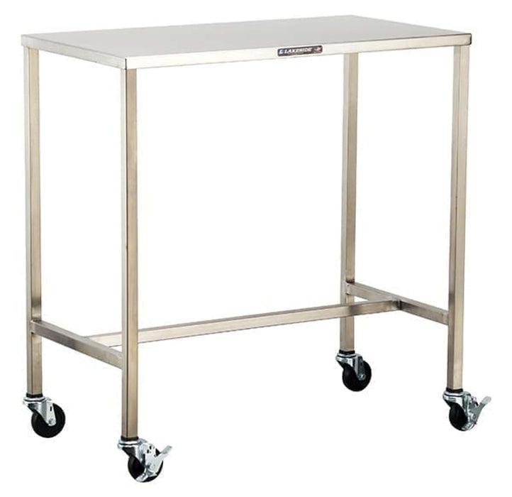 Lakeside Manufacturing, Inc. Lakeside Manufacturing Inc. 8386 H-Brace Instrument Table 16"W Medical Furniture reLink Medical