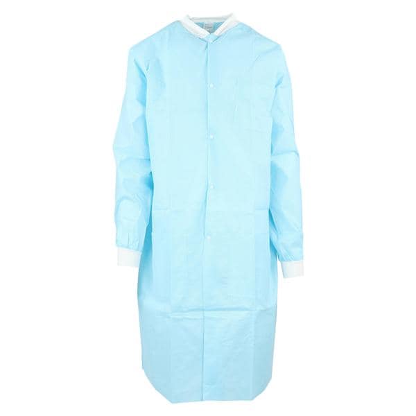 Medicom Inc. 8112-B High Permance Lab Coat Soft Blue Medium