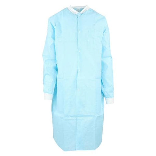 Medicom, Inc. Medicom Inc. 8112-C High Permance Lab Coat Soft Blue Large Supplies reLink Medical