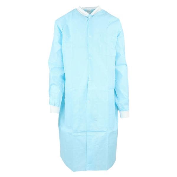 Medicom, Inc. Medicom Inc. 8112-C High Permance Lab Coat Soft Blue Large Supplies reLink Medical