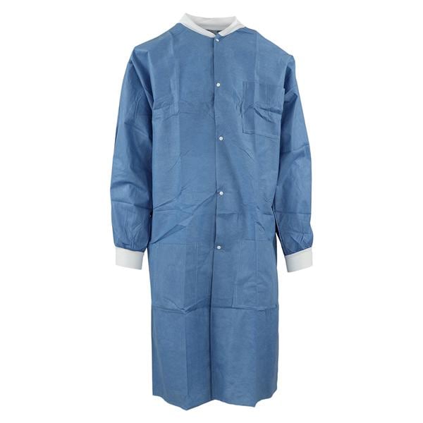 Medicom, Inc. Medicom Inc. 8107-E High Permance Lab Coat Deep Blue 2X-Large Supplies reLink Medical