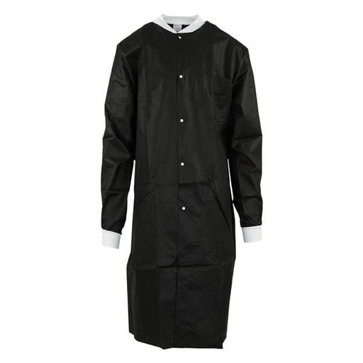 Medicom, Inc. Medicom Inc. 8119-D High Permance Lab Coat Jet Black X-Large Supplies reLink Medical