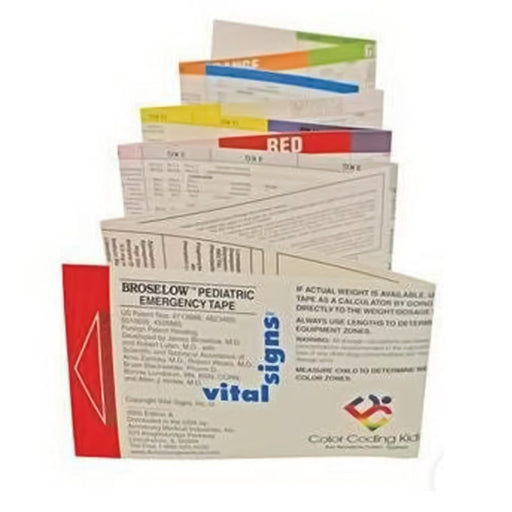 Med-Tech Resource, LLC Med-Tech Resource LLC VIT7700RE Broselow Pediatric Emergency Supplies reLink Medical
