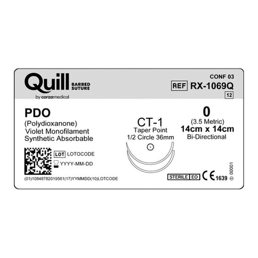 Surgical Specialties Corporation Surgical Specialties Corporation RX-1069Q PDO Suture Taper Point Supplies reLink Medical