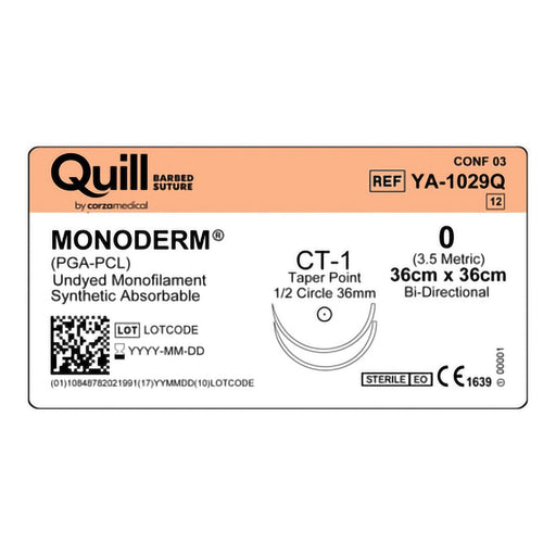 Surgical Specialties Corporation Surgical Specialties Corporation YA-1029Q Monoderm Suture Taper Supplies reLink Medical