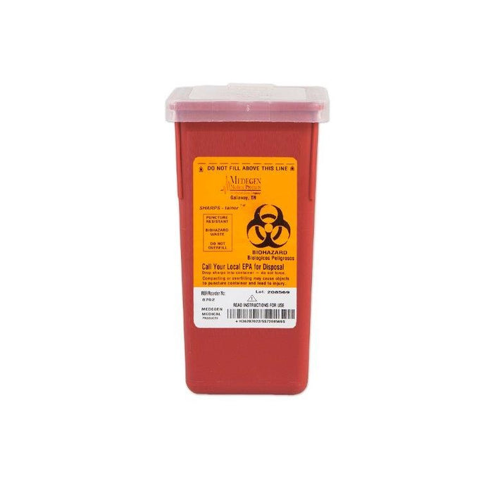 Medegen Medical Products, LLC Medegen Medical Products LLC 8702TNL Stackable Sharps Container 1 Supplies reLink Medical