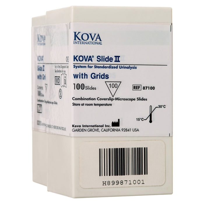 Kova Plastics by Alltrista Kova Plastics by Alltrista 87100 Slide II 4 Chambered with Counting Supplies reLink Medical