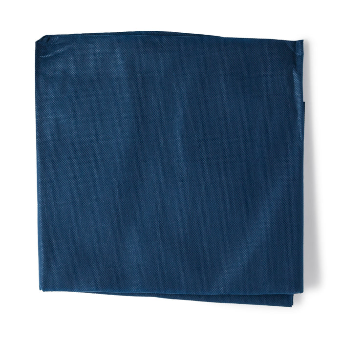 Graham Medical 65232 Flat Sheet Non-Woven Blue 40" x 84"