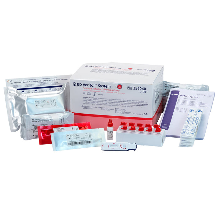 Becton Dickinson (BD) BD 256040 Strep A Test Kit CLIA Waived 30 tests/kit 1 Supplies reLink Medical