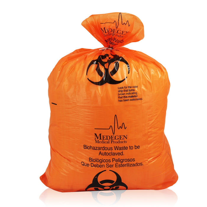 Medegen Medical Products, LLC Medegen Medical Products LLC 884 Biohazard Bag 25" x 35" 1.8 mil Supplies reLink Medical