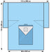 O&M Halyard O&M Halyard 89267 Knee Arthroscopy Drape 114" x 88" x 116" Sterile Supplies reLink Medical