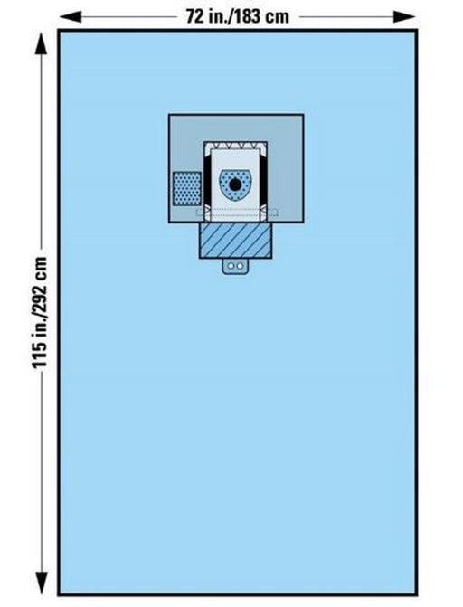 O&M Halyard O&M Halyard 89356 Drape 73" x 74" Sterile Supplies reLink Medical