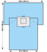 O&M Halyard O&M Halyard 89525 Drape C-Section Abdominal Sterile 100" x 72" x Supplies reLink Medical