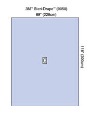 Solventum Corporation Solventum Corporation 9030 Steri-Drape Adhesive Aperture Drape 59" x Supplies reLink Medical