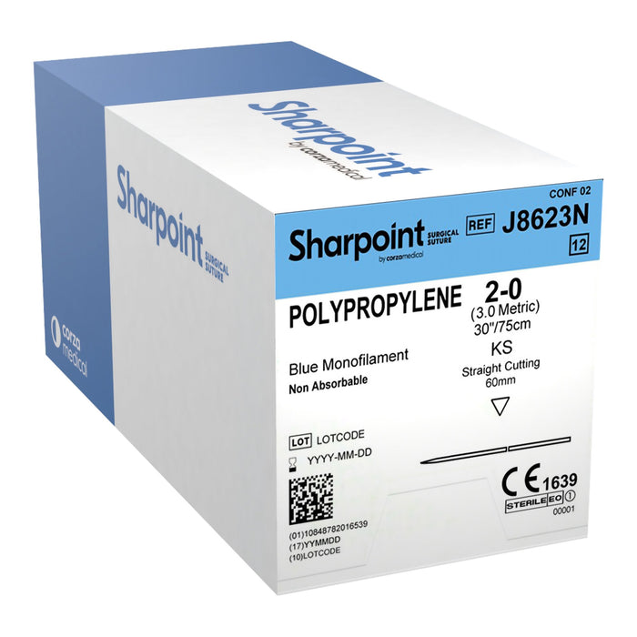 Surgical Specialties Corporation Surgical Specialties Corporation J8623N Polypropylene Suture Supplies reLink Medical