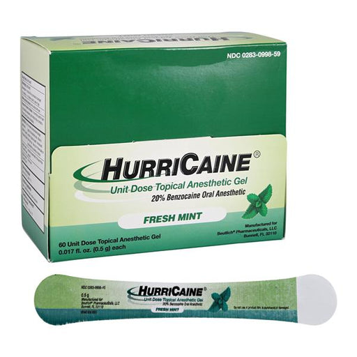 Beutlich Pharmaceuticals HurriCaine Topical Anesthetic Gel, Fresh Mint Supplies reLink Medical