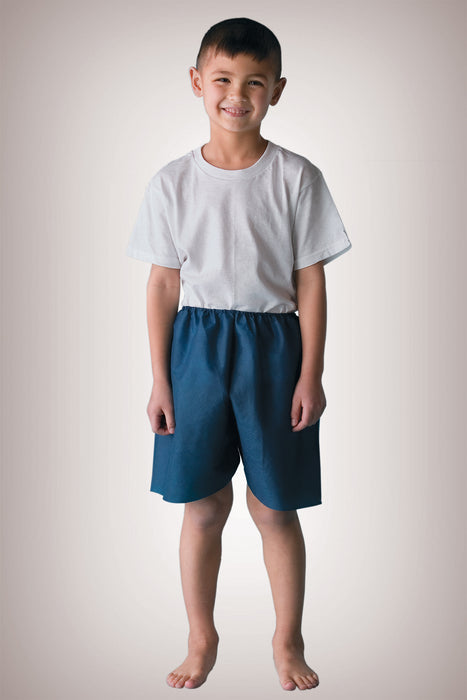 Graham Medical Graham Medical US Assembled MediShorts Exam Shorts, Nonwoven, Navy Supplies reLink Medical