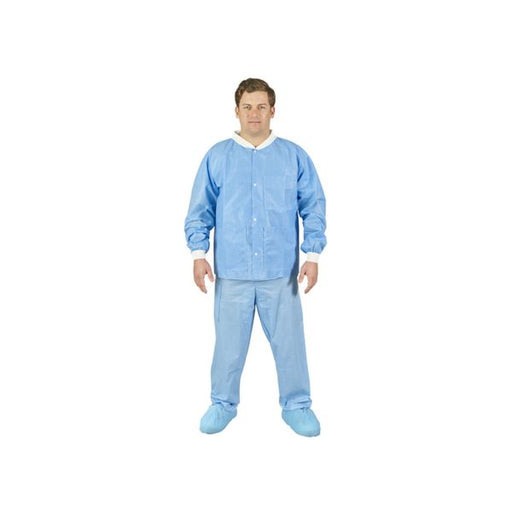 O&M Halyard O&M Halyard 10334 Protective Lab Jacket Medium Weight SMS Small Supplies reLink Medical