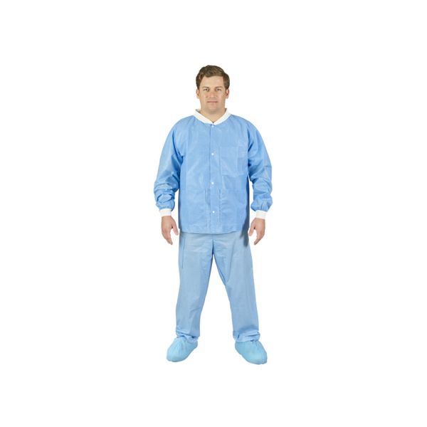 O&M Halyard O&M Halyard 10334 Protective Lab Jacket Medium Weight SMS Small Supplies reLink Medical
