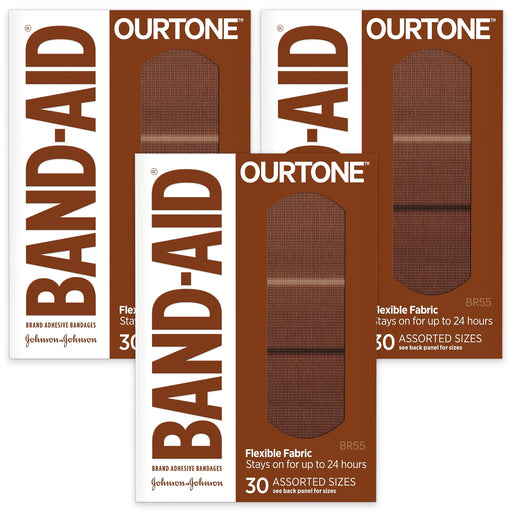 Kenvue Kenvue 119586 Band-Aid Ourtone BR55 Bandage Assorted 30ct 6/bx 4 Supplies reLink Medical
