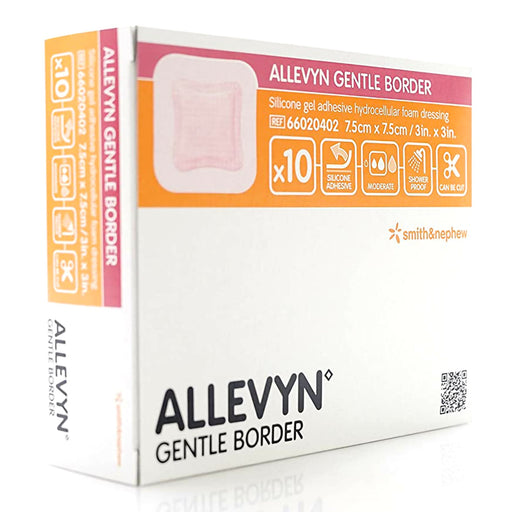 Smith & Nephew Smith & Nephew Inc. 66020402 Allevyn Gentle Border Dressing 3" x Supplies reLink Medical