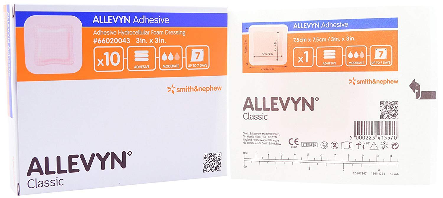 Smith & Nephew Smith & Nephew Inc. 66020403 Allevyn Gentle Border Dressing 5" x Supplies reLink Medical