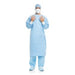 O&M Halyard O&M Halyard 41726 Aero Blue Surgical Gown X-Long X-Large Sterile Supplies reLink Medical