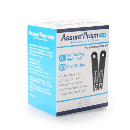 Arkray USA, Inc. Arkray USA Inc. 530050 Assure Prism Multi Blood Glucose Test Strips Clinical Lab reLink Medical