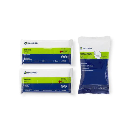 O&M Halyard O&M Halyard 51714 Bathing Wipe Heavy Weight Scented 8/pk 46 Supplies reLink Medical