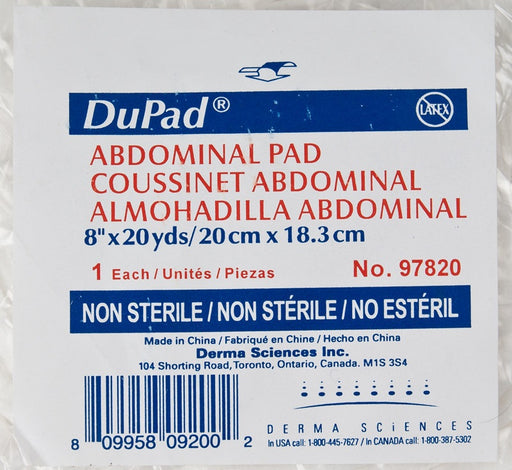 Gentell Gentell 97820 Abdominal Pad ABD 8" x 20 yds Supplies reLink Medical