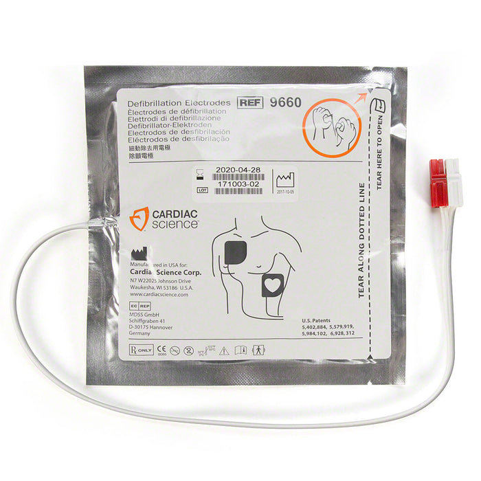 Zoll Medical Zoll Medical 9660-001 Polarized Defibrillator Pad Adult Two Year Defibrillators reLink Medical