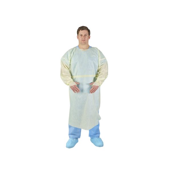 O&M Halyard O&M Halyard 43148 BASIC Over-the-Head Isolation Gown Tri-Layer Supplies reLink Medical