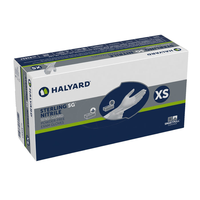 O&M Halyard O&M Halyard 41657 Exam Glove Nitrile Powder-Free X-Small Supplies reLink Medical