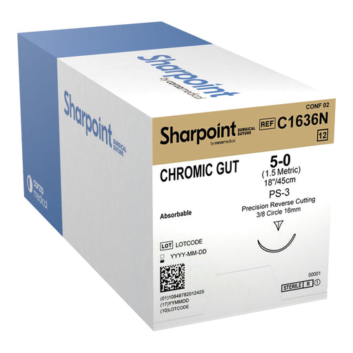 Surgical Specialties Corporation Surgical Specialties Corporation C1636N Chromic Gut Suture Reverse Supplies reLink Medical