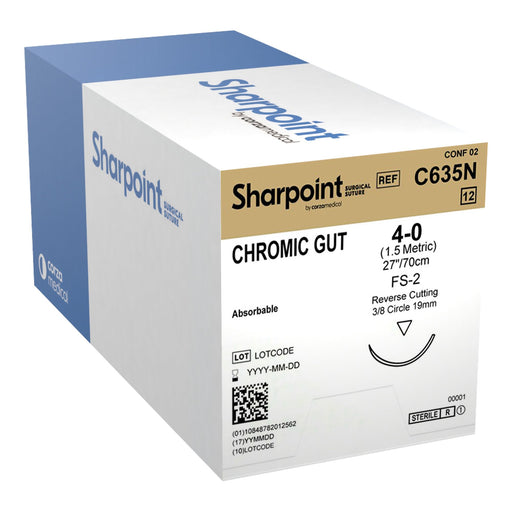 Surgical Specialties Corporation Surgical Specialties Corporation C635N Chromic Gut Suture Reverse Supplies reLink Medical