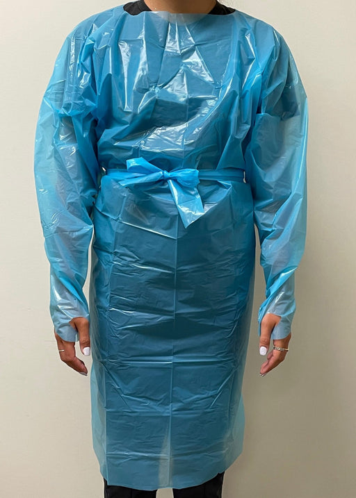 Medegen Medical Products, LLC Medegen Medical Products LLC 99916B Isolation Gown Blue Poly Supplies reLink Medical