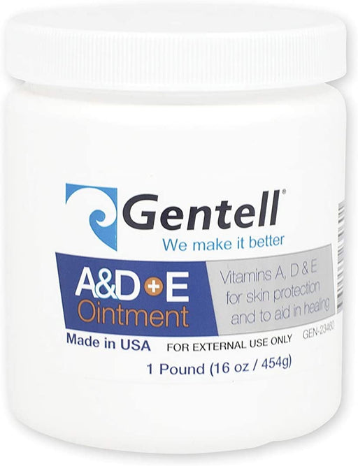 Gentell Gentell GEN-23460 A&D+E Ointment 16 oz 12/cs Supplies reLink Medical