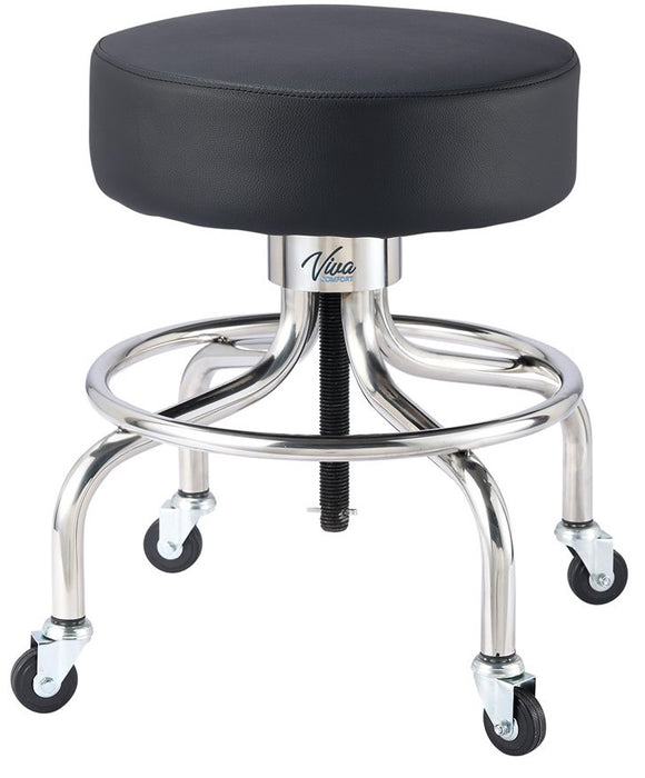 Viva Comfort Viva Comfort Height Adjustable Exam Stool with Circular Foot Ring Exam Chairs / Tables reLink Medical
