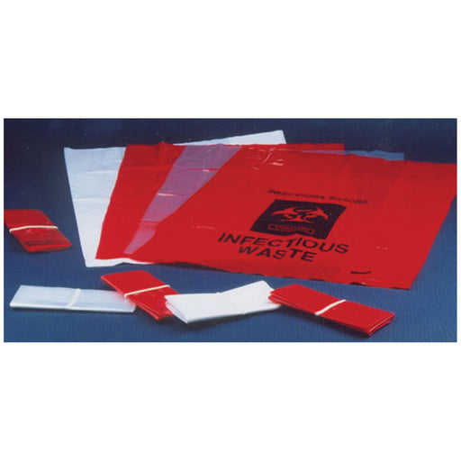 ADI Medical ADI Medical 40855 Biohazard Bag with tie Red 12" x 6" x 18" Supplies reLink Medical