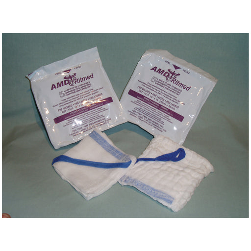 AMD-Medicom AMD-Medicom 1505 Laparotomy Sponge 12" x 12" 4-Ply Prewashed Supplies reLink Medical