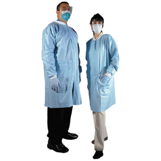AMD-Medicom AMD-Medicom 8019 Lab Coat X-Large Blue 10/bg 5 Supplies reLink Medical