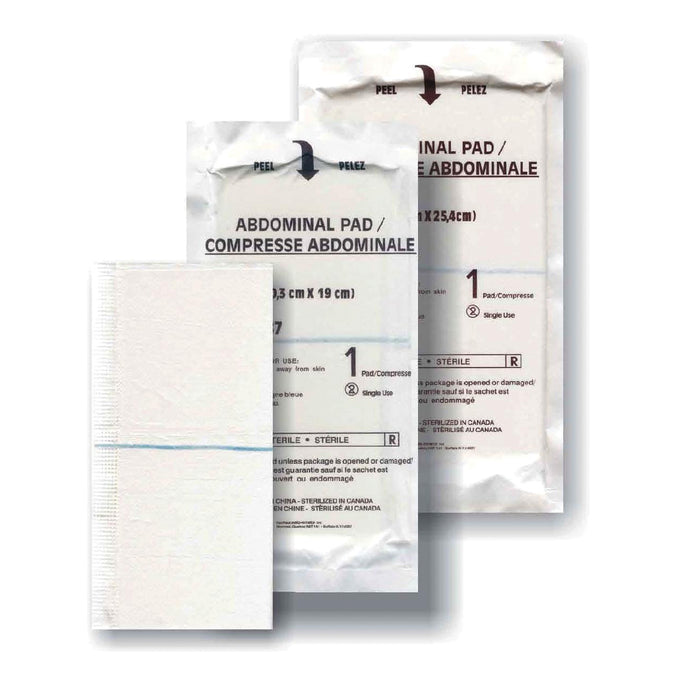 AMD-Medicom AMD-Medicom A7059 Abdominal Pad 5" x 9" Sterile 1s Sealed Ends Supplies reLink Medical