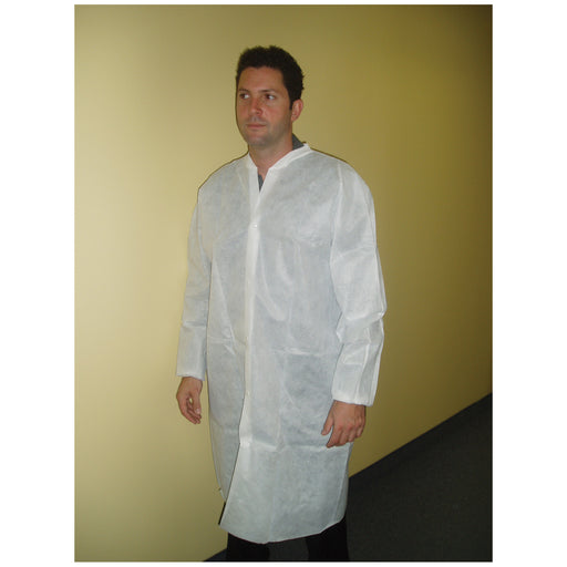 AMD-Medicom AMD-Medicom A8049 Premium Lab Coat 7X-Large White Supplies reLink Medical