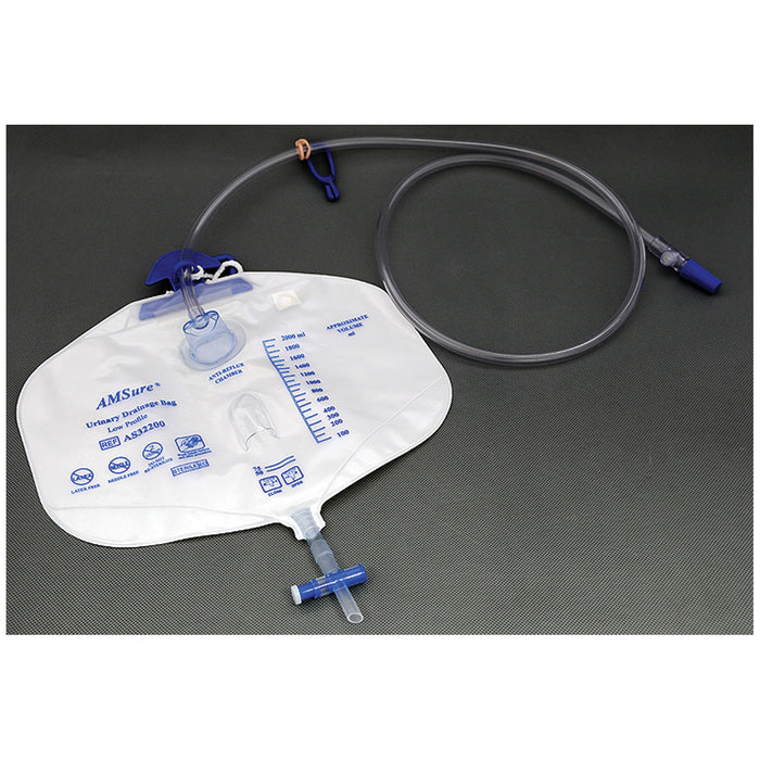 Amsino International, Inc. Amsino International Inc. AS32200 Drainage Bag 2000mL Anti-Reflux Supplies reLink Medical