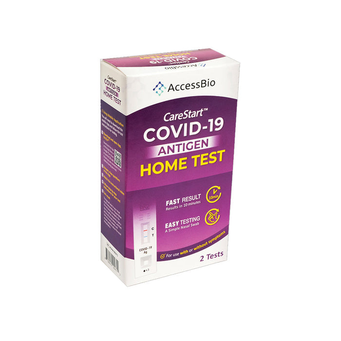 Aqueous Diagnostics Aqueous Diagnostics RCPM-00271 COVID-19 Antigen Home Test 2tests/kt Supplies reLink Medical