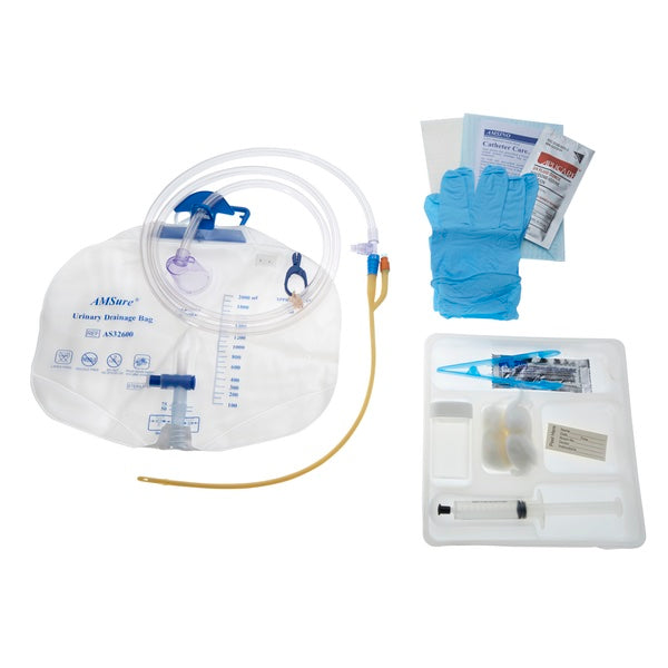 Amsino International, Inc. Amsino AS89814S Catheter Foley 14 Fr 100% Supplies reLink Medical
